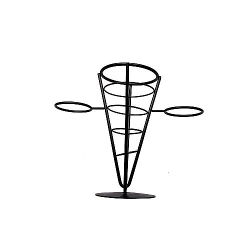 Корзинка для подачи фри Winco WBKH-5 Черная (25016)