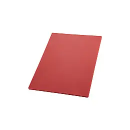 Доска разделочная Winco пластиковая 30х45х1.25 см Красная (01081)