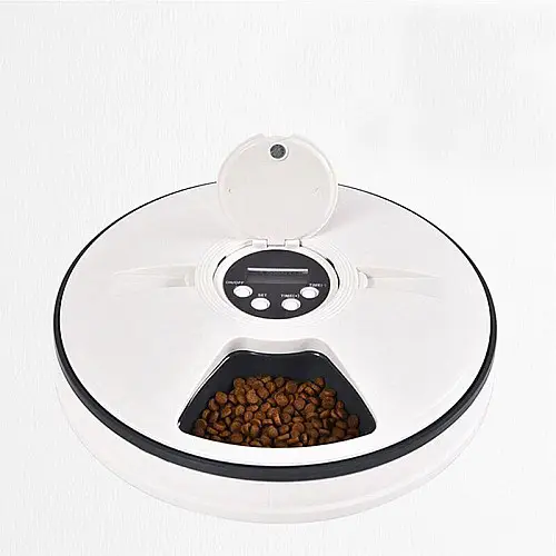 Автоматична годівниця для котів та собак електронна Pet Feeder 30x7 см (100663)