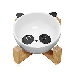 Миска для котів та собак керамічна Taotaopets 115505 Панда (5521-18118)