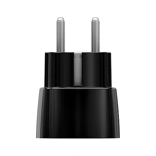 Розумна розетка радіокерована Ajax Socket black EU з лічильником енергоспоживання