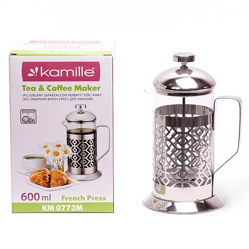 Френч-прес Kamille 600 мл КМ-0773M