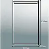 Стійка для одягу GoodsMetall у стилі Лофт 2020х1200х400мм ВШ155