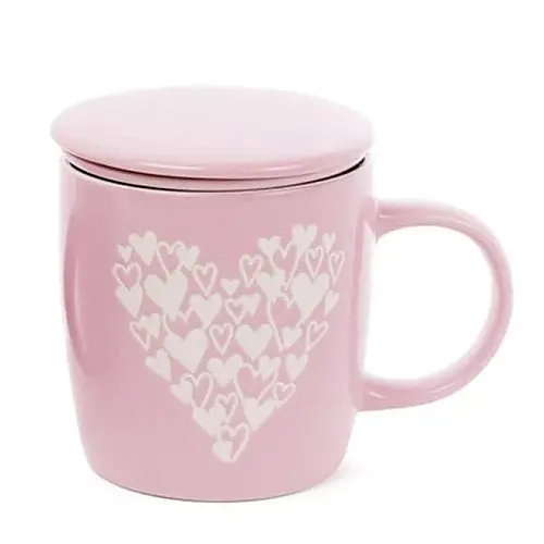 Заварник керамічний Flora "Серця" 0,37л. 31610 (SKL0433)