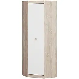 Шафа кутова Еверест Соната-700 дуб сонома + білий (EVR-2314)