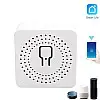 Мини Wifi реле беспроводной выключатель с таймером Smart House 16A совместима с Туя Алекса Google ассистентами