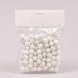 Яйця декоративні для пасхальних композицій 1.5х1.8 см. (100 шт.) Flora 44117