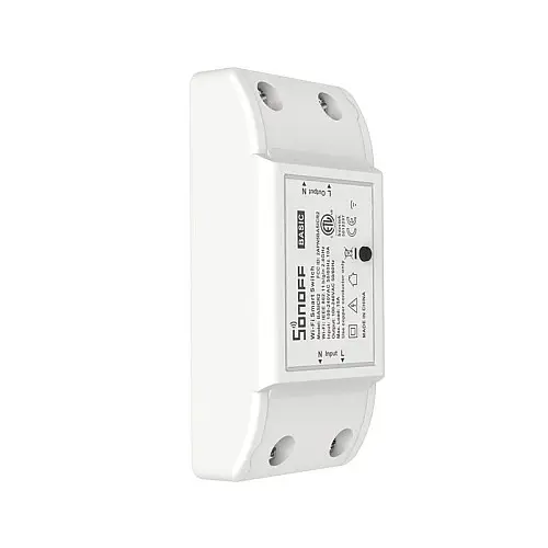 Беспроводной WiFi выключатель Smart модуль Sonoff basic Белый