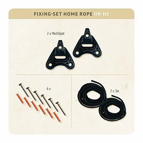 Кріплення для гамаків La Siesta Home Rope HR-H3 (1026-HR-H3)