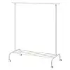 Стійка для одягу IKEA RIGGA 502.316.30 111х51х126 - 175 см Білий