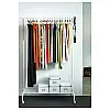 Стійка для одягу IKEA RIGGA 502.316.30 111х51х126 - 175 см Білий
