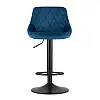 Барний стілець LEOBERT KAST Blue (Aksamit)