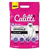 Наполнитель для кошек силикагель Calitti CRYSTALS с лавандой 3,8л
