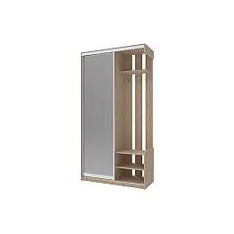 Прихожая City One Door Doros Дуб сонома 1 Зеркало 110х45х210 (44900083)