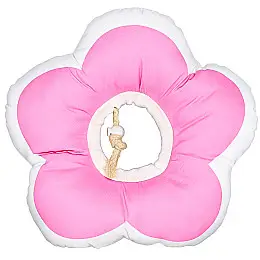М'який комір-подушка для кішок Taotaopets 04A9904 M 2-9 см Рожевий (11033-62408)