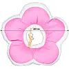 М'який комір-подушка для кішок Taotaopets 04A9904 M 2-9 см Рожевий (11033-62408)