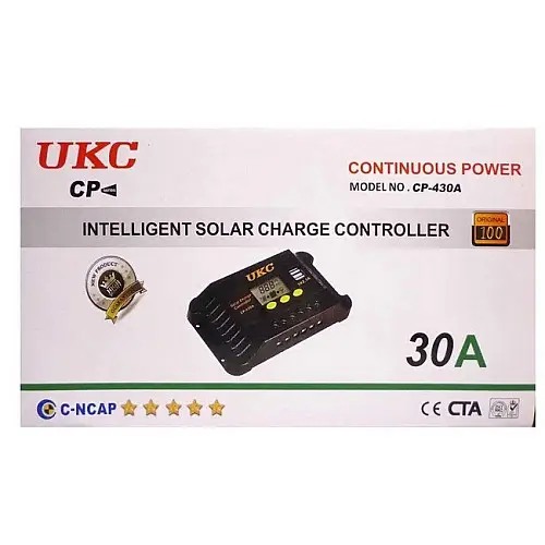 Контролер заряду сонячної батареї UKC CP-430A