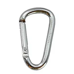 Карабин алюминиевый без муфты 6 см Tramp UTRA-300 Silver N