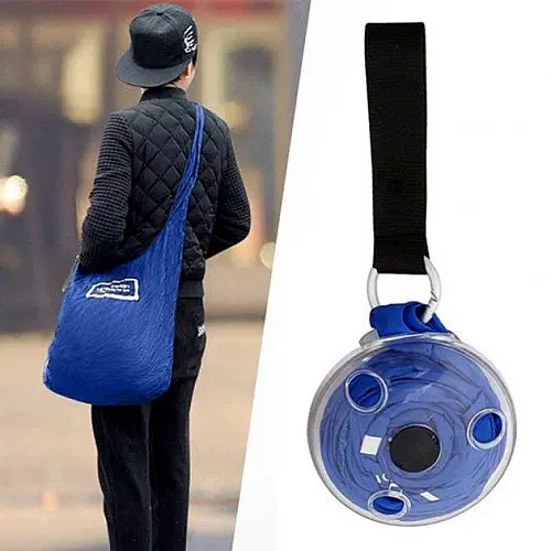 Складна сумка-шоппер UKC Shopping bag Blue (do303-hbr)