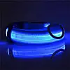 Світлодіодний Lesko Blue L LED ошийник USB світиться для собак і котів