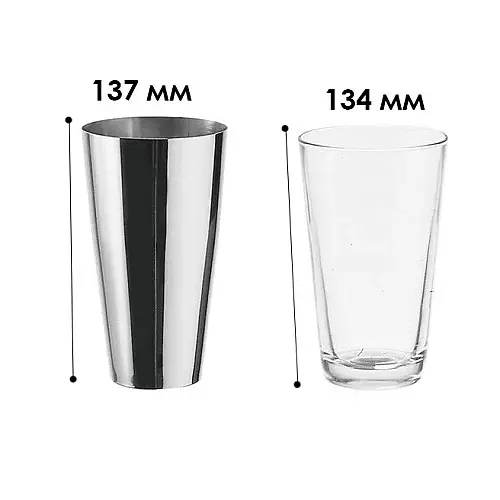Шейкер для коктейлей Creation TJQ60-5 барний 550 мл (11878-68980)