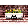 Металлическая подставка для цветов и вазонов Adore Décor 12х16х51 см Черный
