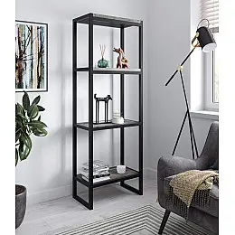 Стелаж I loft you 64х35х180 см Чорний (2046865697)