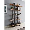 Стеллаж из металла I loft you 190х30х120 см Черный (2074018204)