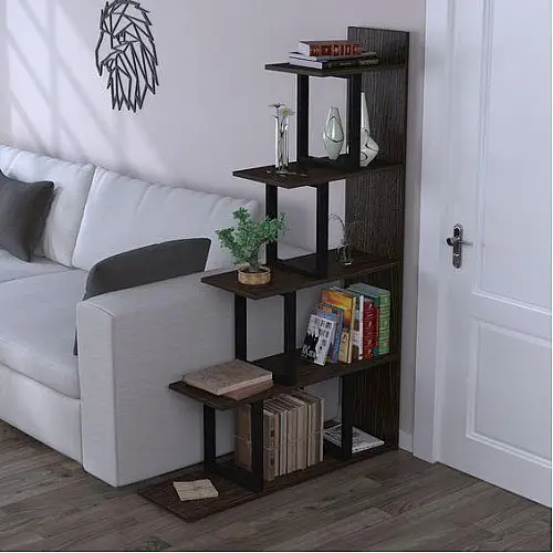 Стеллаж перегородка I loft you 160х30х100 см Черный (2095986673)