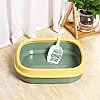 Туалет для кошек Taotaopets 225501 Green лоток с лопаткой