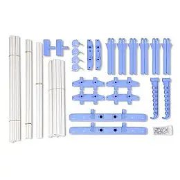 Универсальная складная сушилка для белья OPT-TOP 3 Tiers Garment rack белая (1756374679)