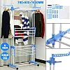 Універсальна складна сушарка для білизни OPT-TOP 3 Tiers Garment rack біла (1756374679)