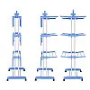 Універсальна складна сушарка для білизни OPT-TOP 3 Tiers Garment rack біла (1756374679)