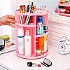 Органайзер вращающийся для косметики OPT-TOP на Beauty Box розовый (1756375335)