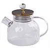 Заварочный чайник стеклянный TS Kitchen 1л прозрачный (HP142)
