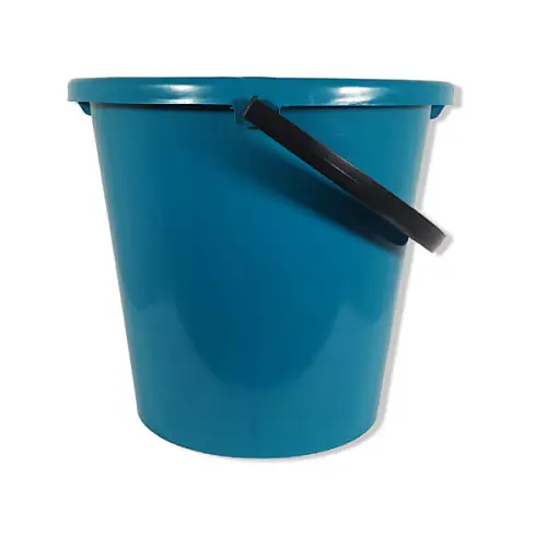 Пластиковое ведро 10л мерное "Plastic's Craft" Бирюзовый