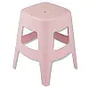 Табурет пластиковый Модерн 38х38х49 см «Plastic's Craft» Розовый