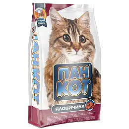 Сухий корм для котів Пан Кот Яловичина 400г