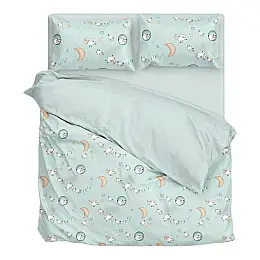 Комплект постільної білизни OldBro Happy sheep Arabeska 150×220 см (2111183594)