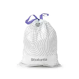 Набір пакетів для сміття Brabantia 15/20 л D 20 шт Білий