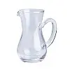 Кувшин из толстого стекла фигурный TS Kitchen 300 мл прозрачный (HP573)