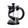 Френч-пресс стеклянный чайник TS Kitchen Haus Roland 800 мл с фильтром черный (HP33540B)