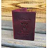 Шкіряна обкладинка на військовий квиток DNK Leather -Military-doc-H-col.L