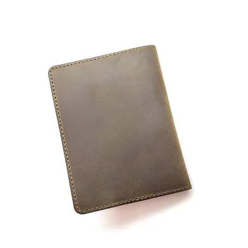 Шкіряна обкладинка на Посвідчення офіцера DNK Leather-Officer-doc-H-col.G хакі