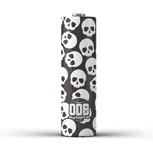 Термоусадка для акумуляторів 21700/20700 Skullz Черепи (AJ_9tt_06)