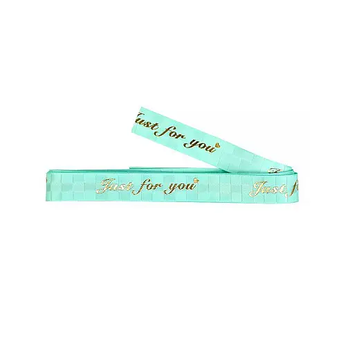 Лента декоративная Lesko PPW DD003 Just For You 2 м Turquoise