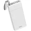 УМБ портативное зарядное Power Bank HOCO J73 30000mAh 2USB White