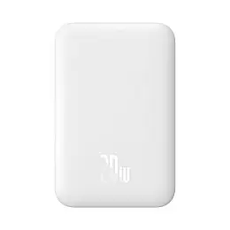 Внешній акумулятор Baseus з MagSafe 6000 mAh PPCXW06 Білий