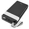 УМБ Power Bank HOCO J73 30000mAh 2USB Type-C Lightning 2A черное