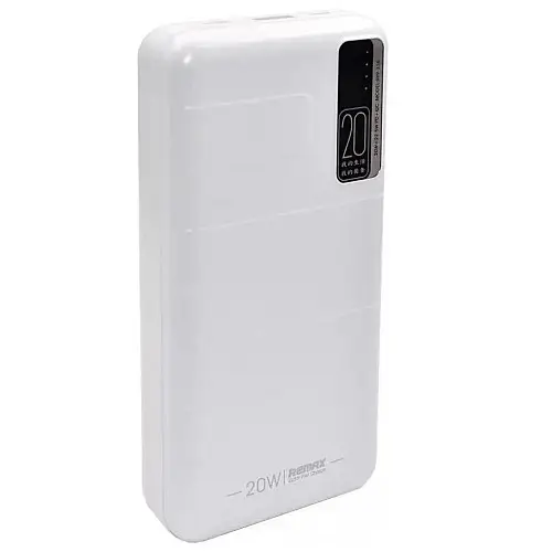 УМБ 20000mAh REMAX Noah RPP-316 QC білий
